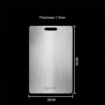 Stainless Steel Antibacterial Cutting Board